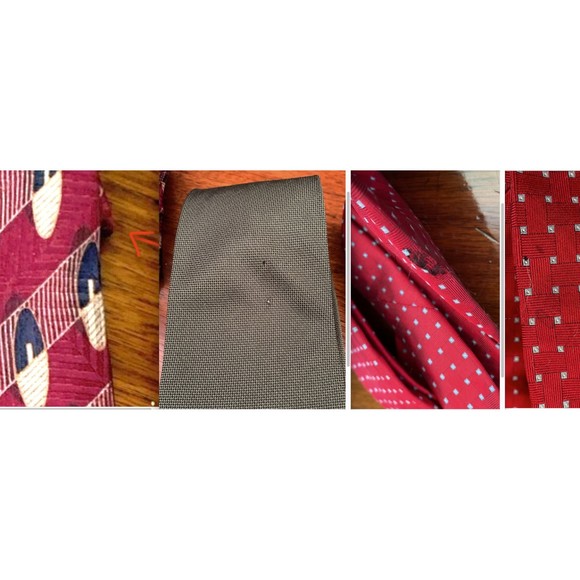 9 VTG Designer Ties Halston Izod JoS. A. Bank, Oscar Del, Brooks Br Cravatteria - Picture 10 of 10